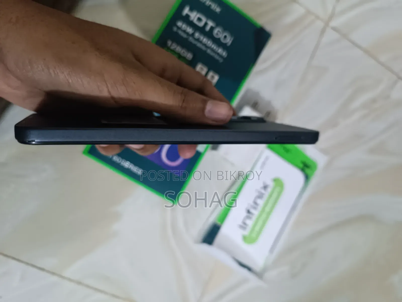 Infinix Hot 60i 128 GB Black
