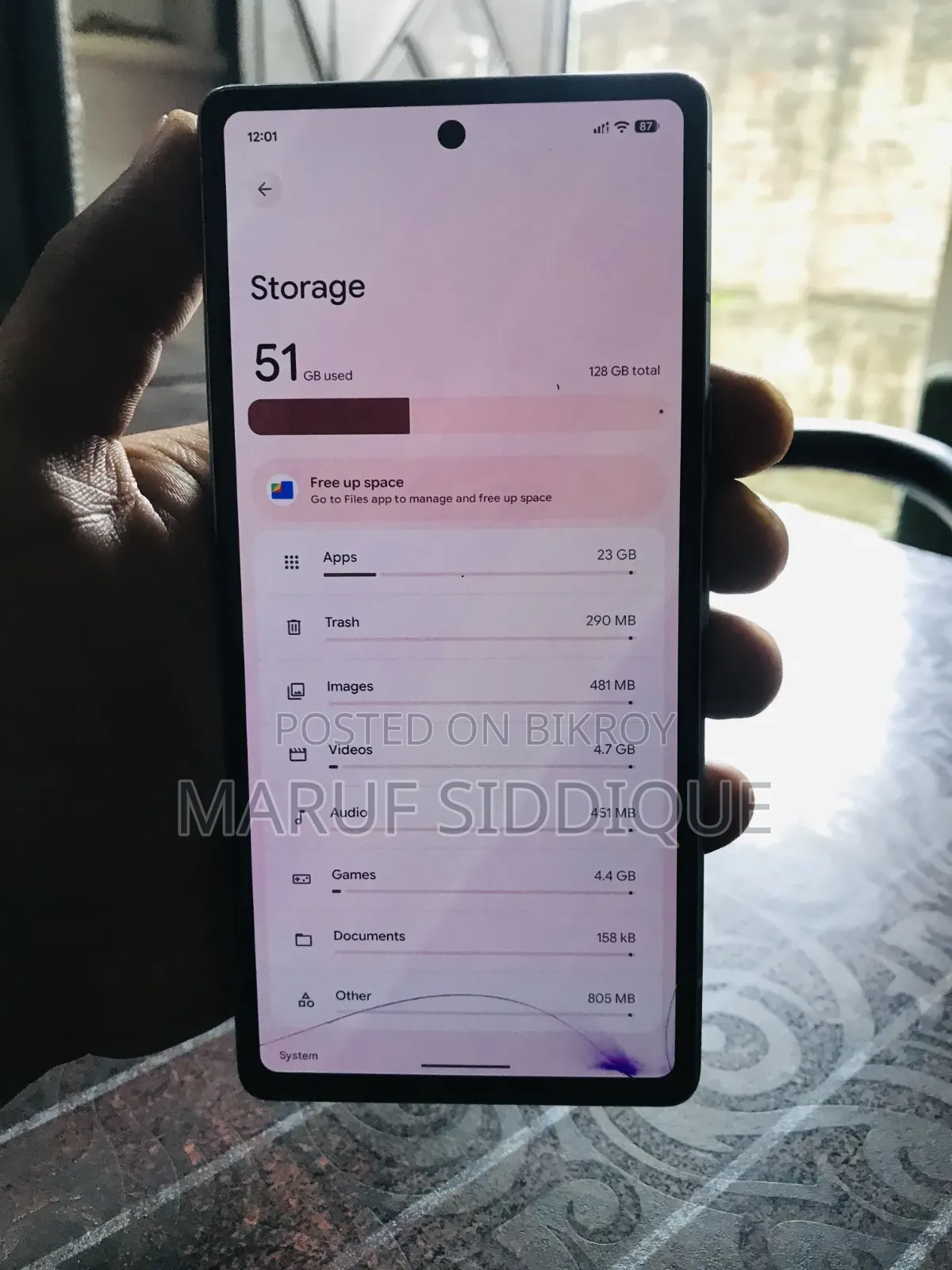 Google Pixel 7a 128 GB White