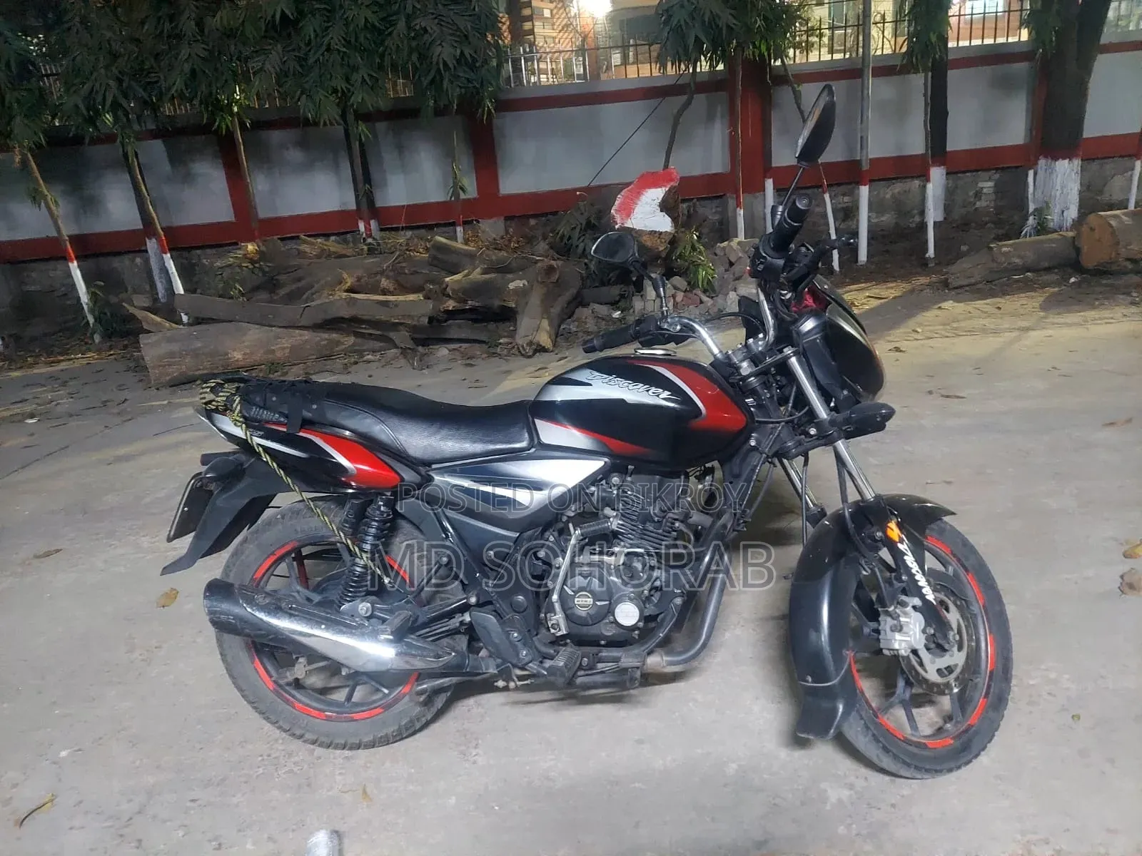 Bajaj Discover 125 2020 Red