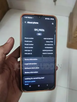 Samsung Galaxy M02s 64 GB Blue