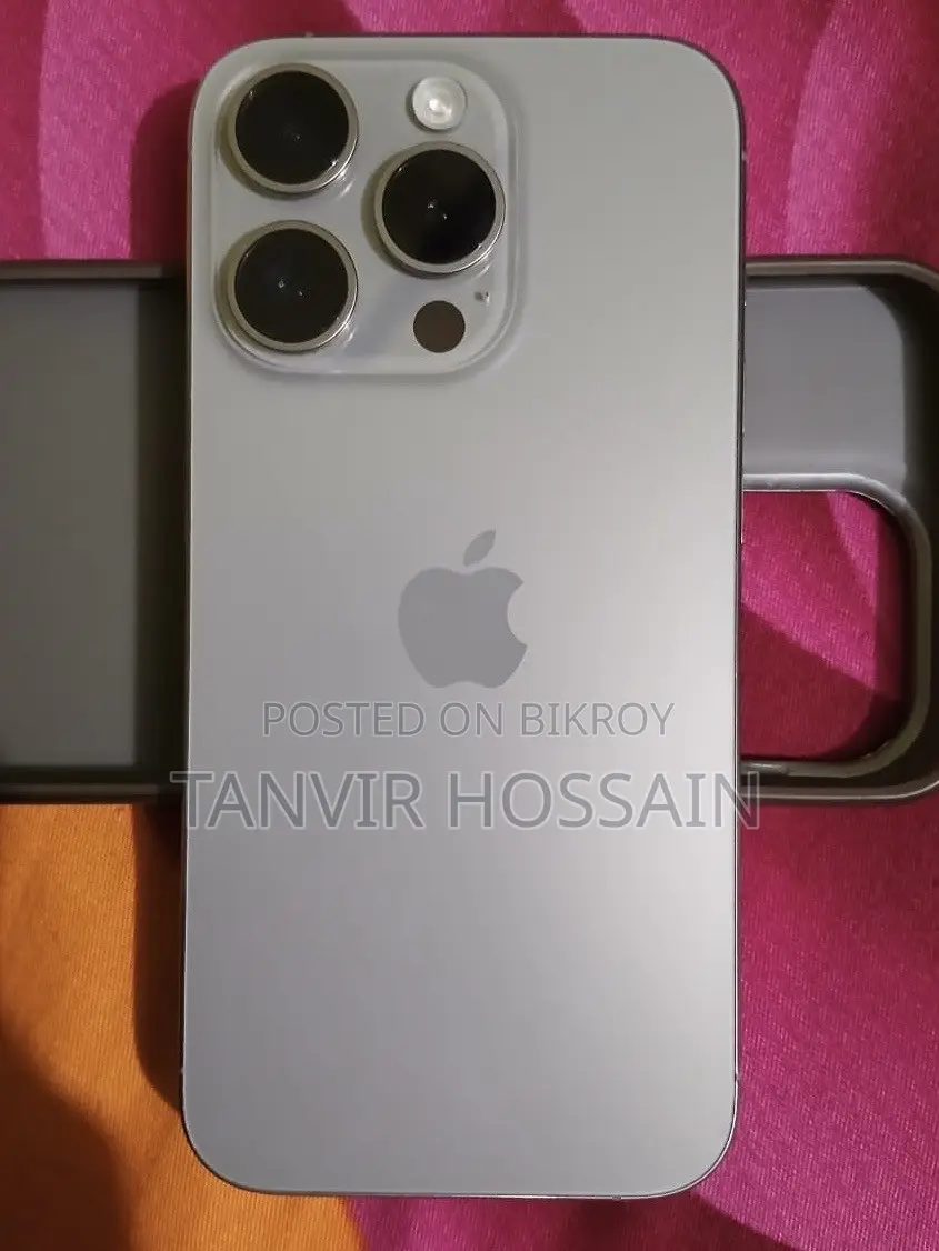 অ্যাপল আইফোন ১৫ প্রো ১২৮ জিবি সিলভার