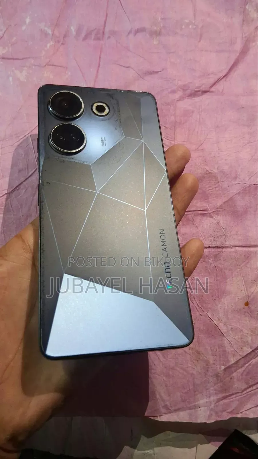 টেকনো ক্যামন ২০ ২৫৬ জিবি ব্ল্যাক