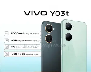 Vivo Y03t 64 GB Black