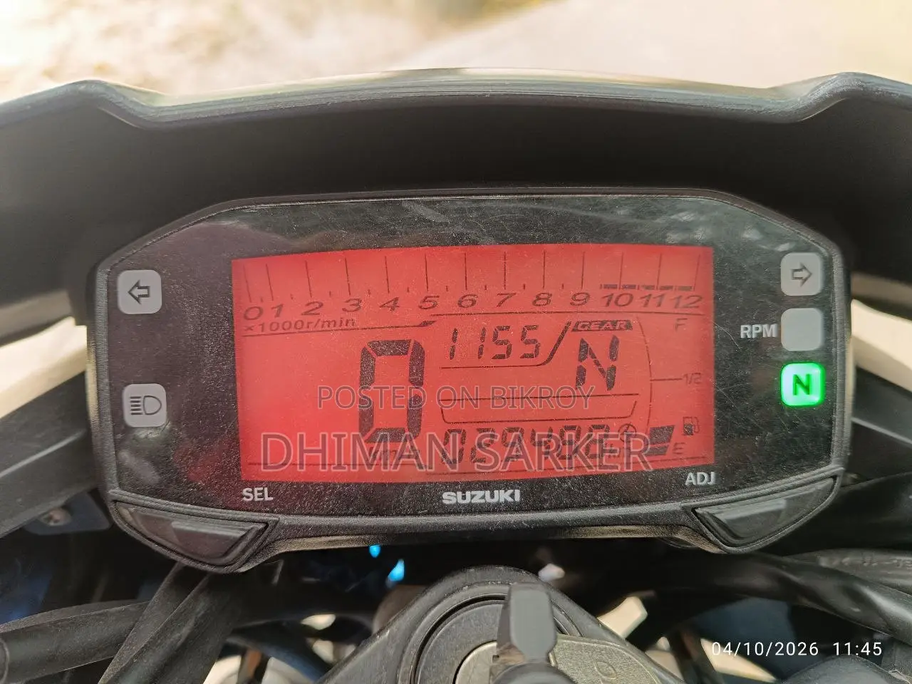 Suzuki Gixxer 2021 Blue