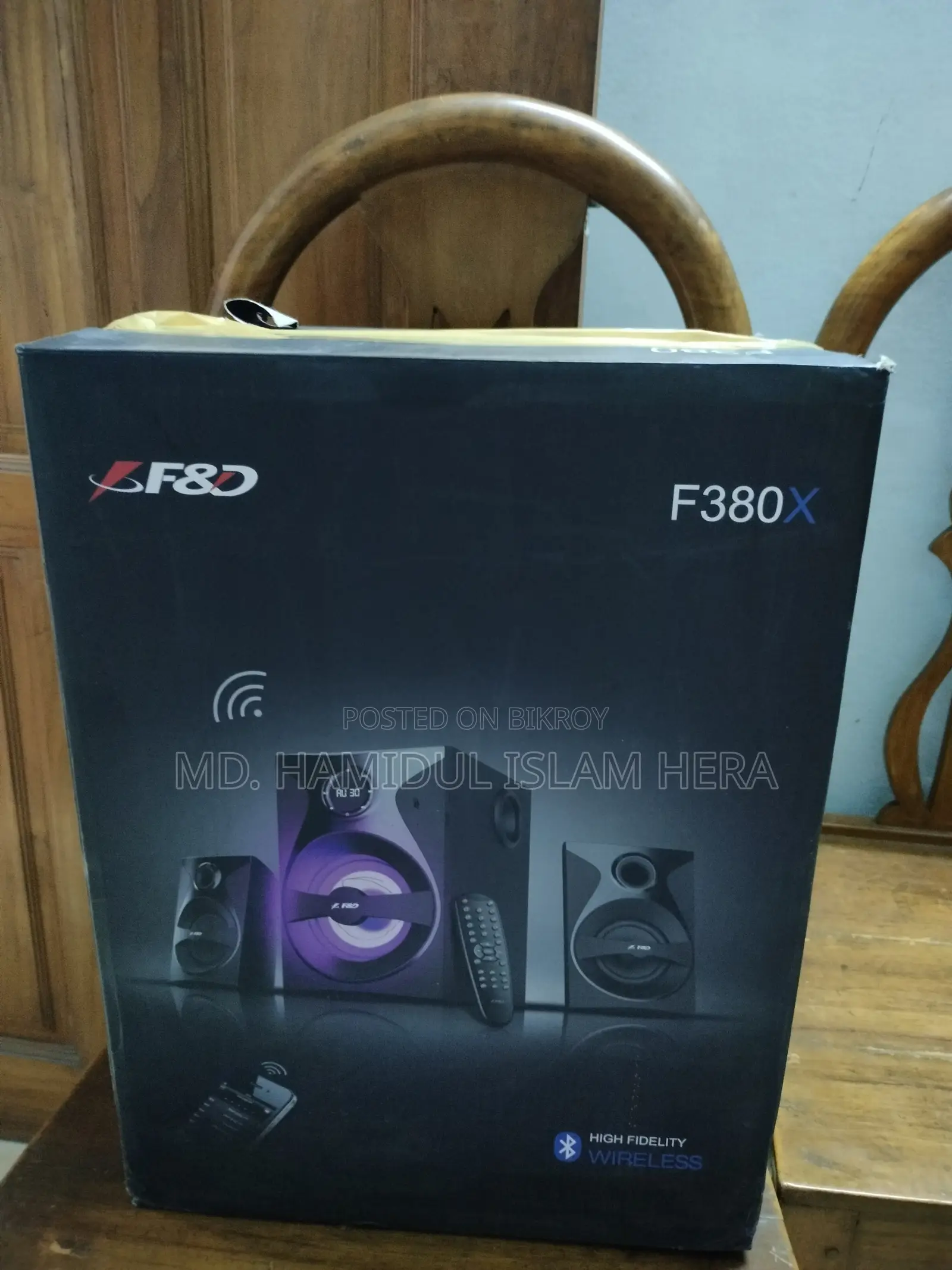 F&D F380 X 2.1 Channel Bluetooth Speakers