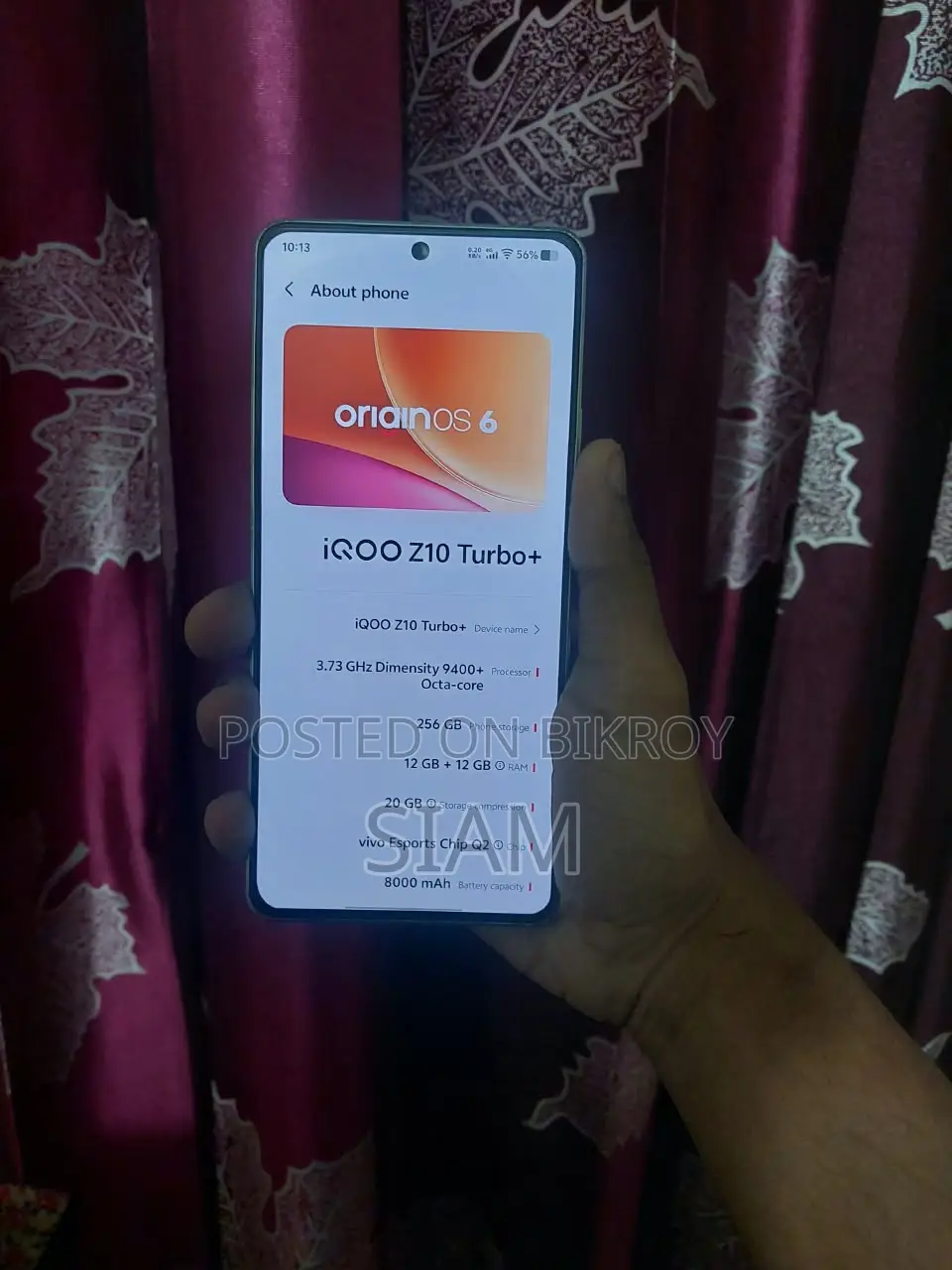 iQOO Z10 256 GB White