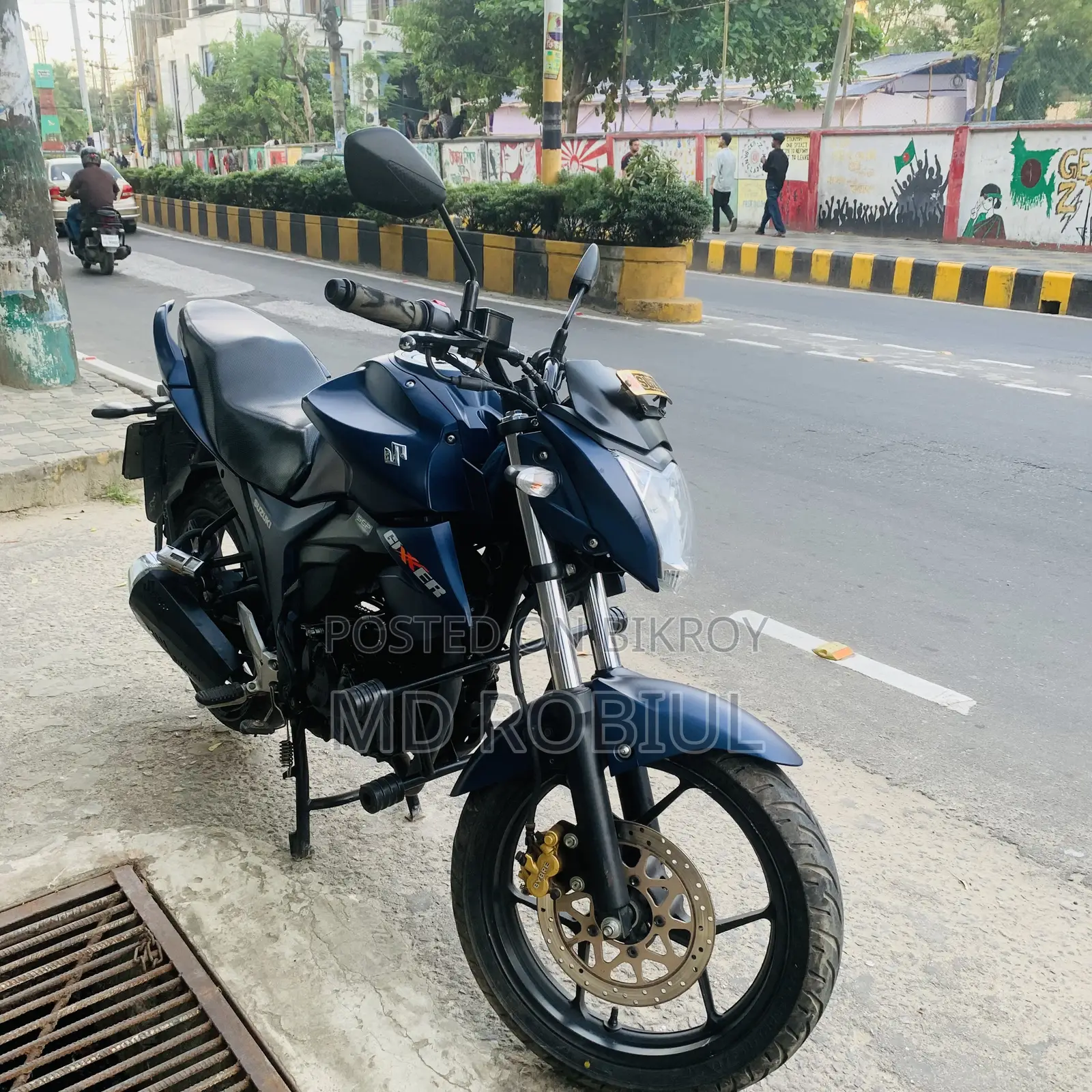 Suzuki Gixxer 2024 Blue