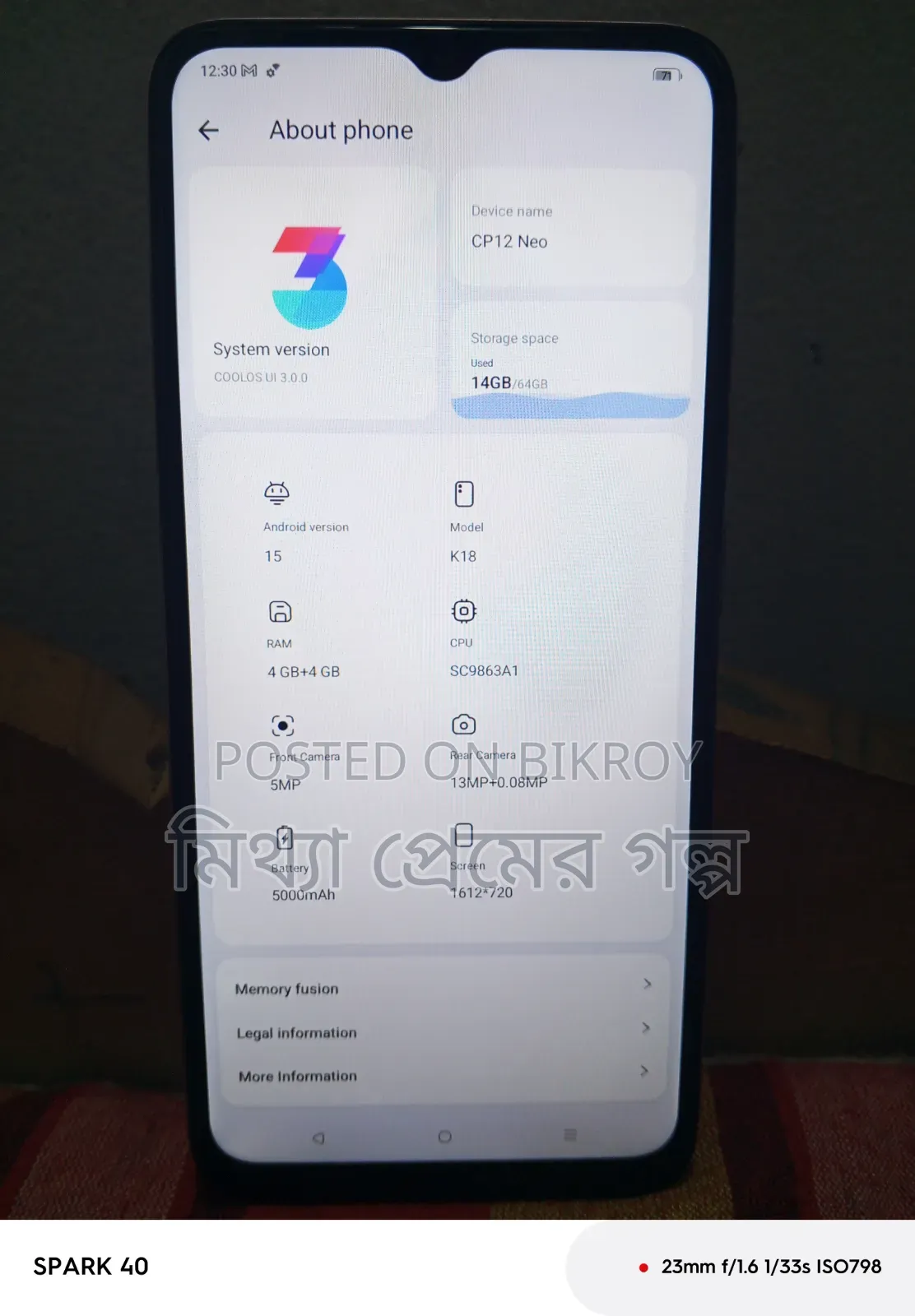 Coolpad Cool 1 Dual 64 GB Pink