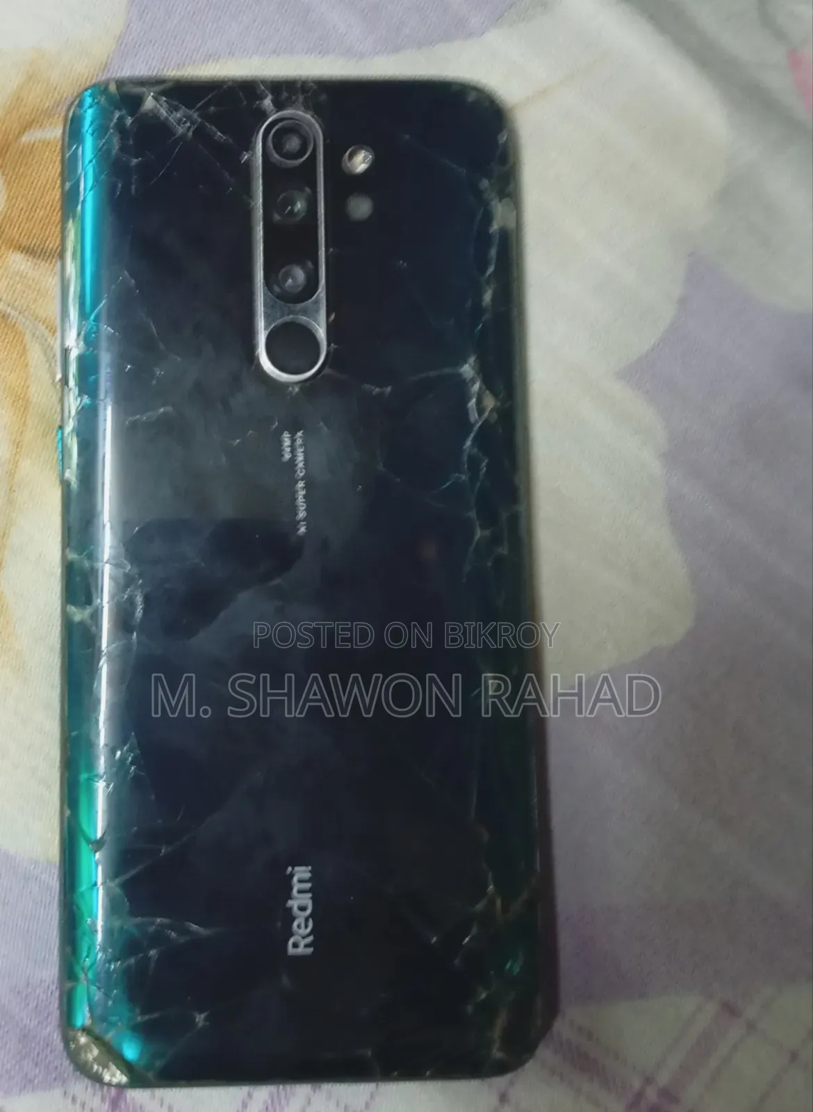 শাওমি রেডমি নোট ৮ প্রো ১২৮ জিবি ব্লু