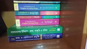 Honours 1st Year Books for English Department