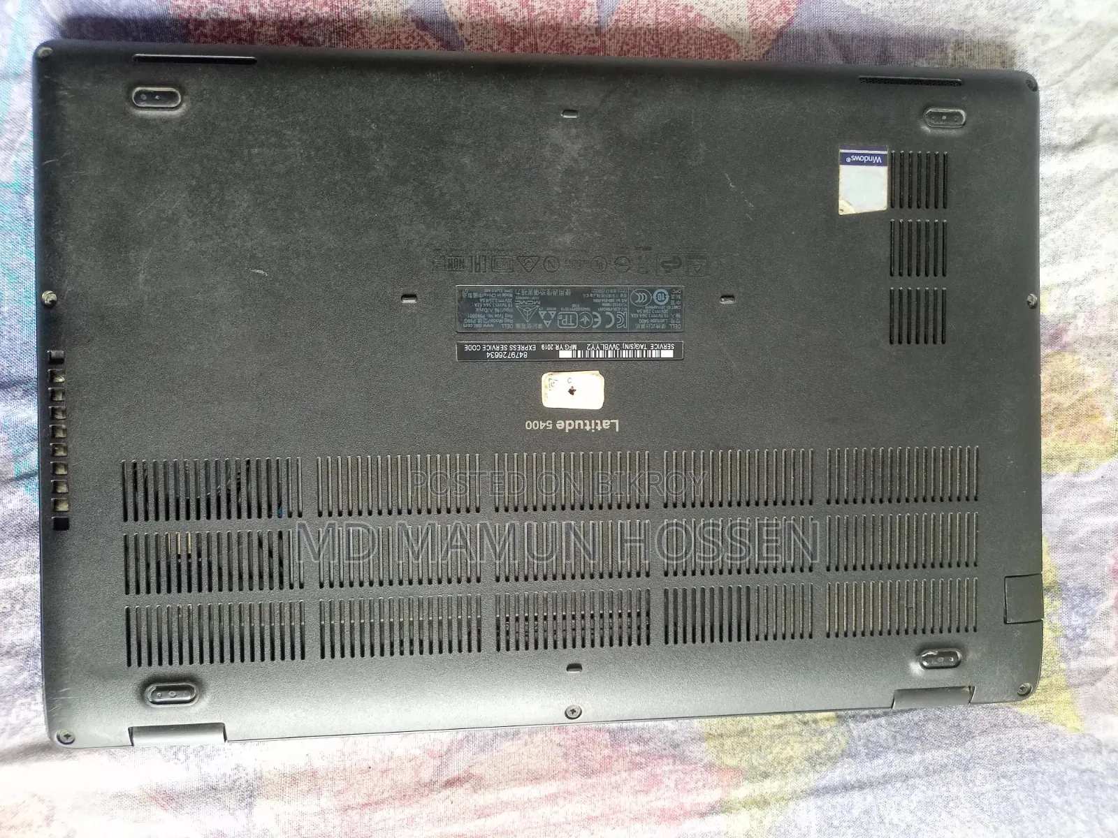 Laptop Dell Latitude 5400 16GB Intel Core i5 SSD 256GB