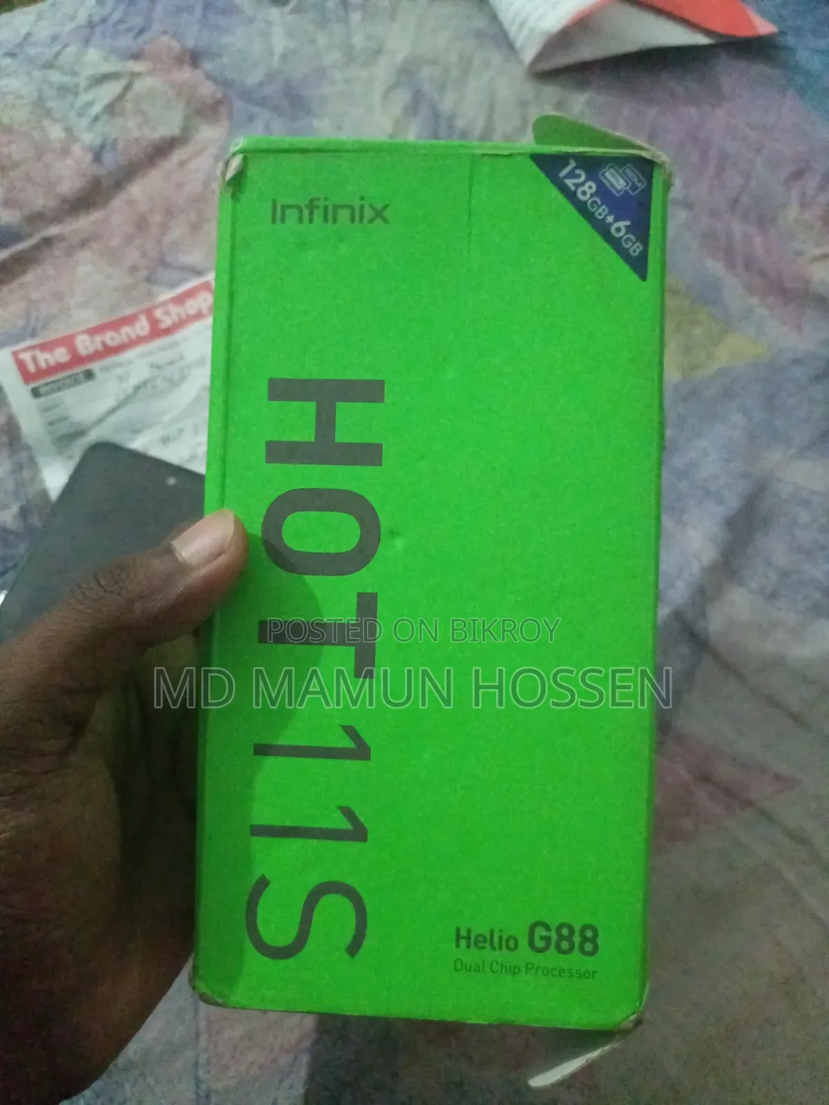 Infinix Hot 11s NFC 128 GB Green