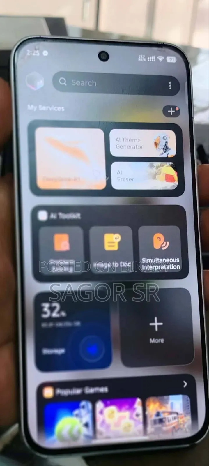 Tecno Pova 7 Pro 5G 256 GB White