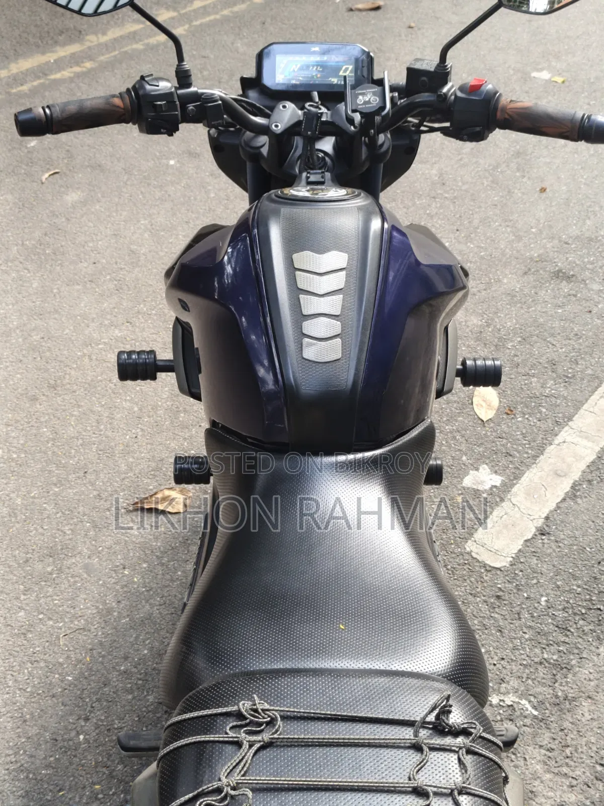 টিভিএস রাইডার ১২৫ ২০২২ নীল