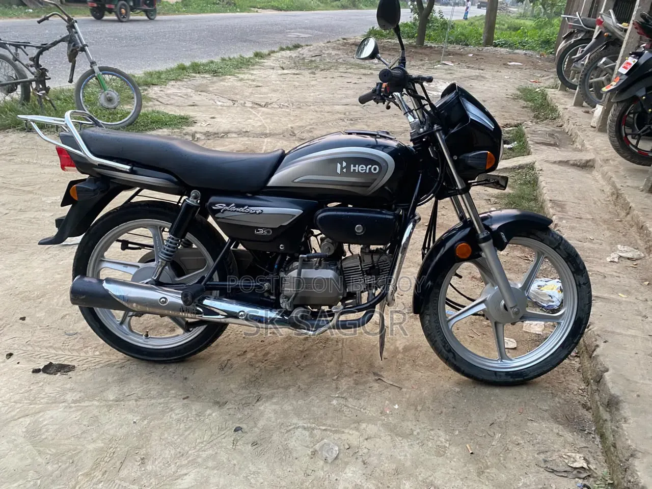 Hero Splendor Plus 2022 Black