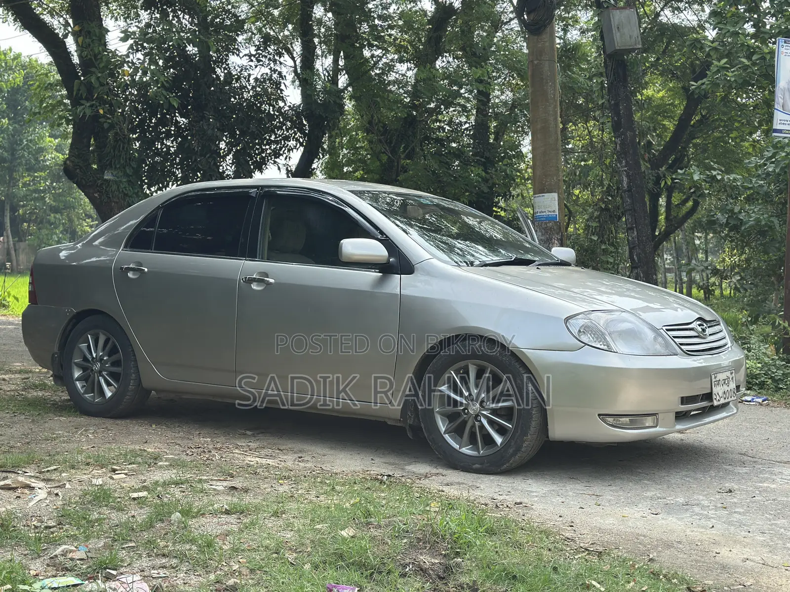 Toyota Corolla Sedan 2003 Silver