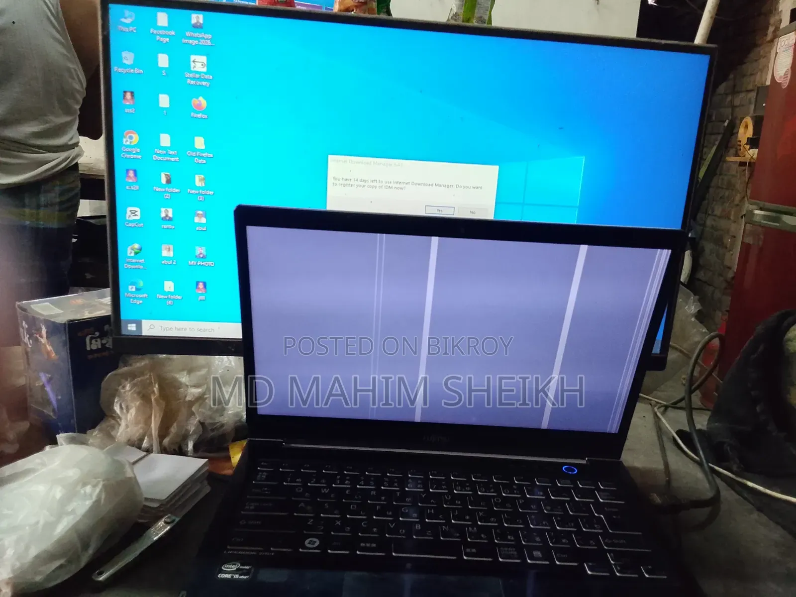 Laptop Fujitsu Lifebook U772 4GB Intel Core i5 SSD 128GB