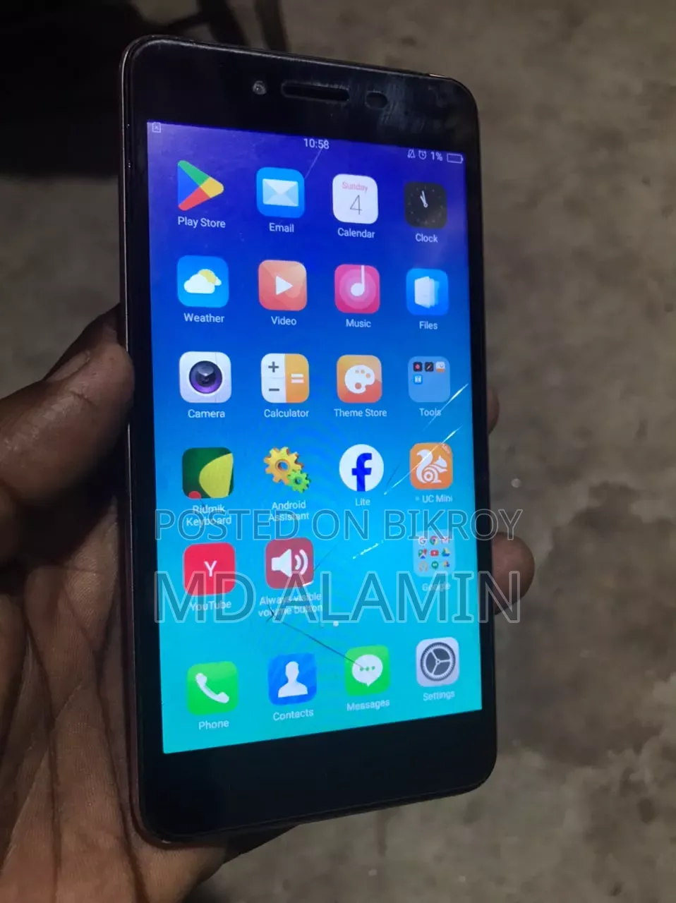 Oppo A37 16 GB Gold