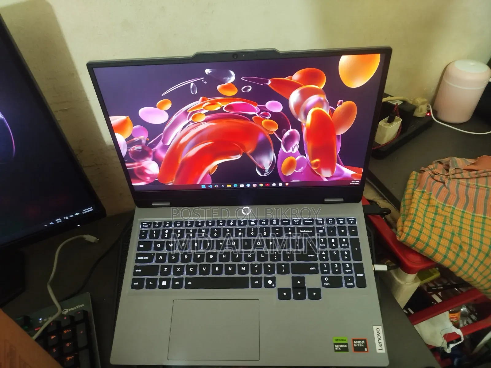 New Laptop Lenovo LOQ 15AHP10 16GB AMD Ryzen 5 SSD 512GB