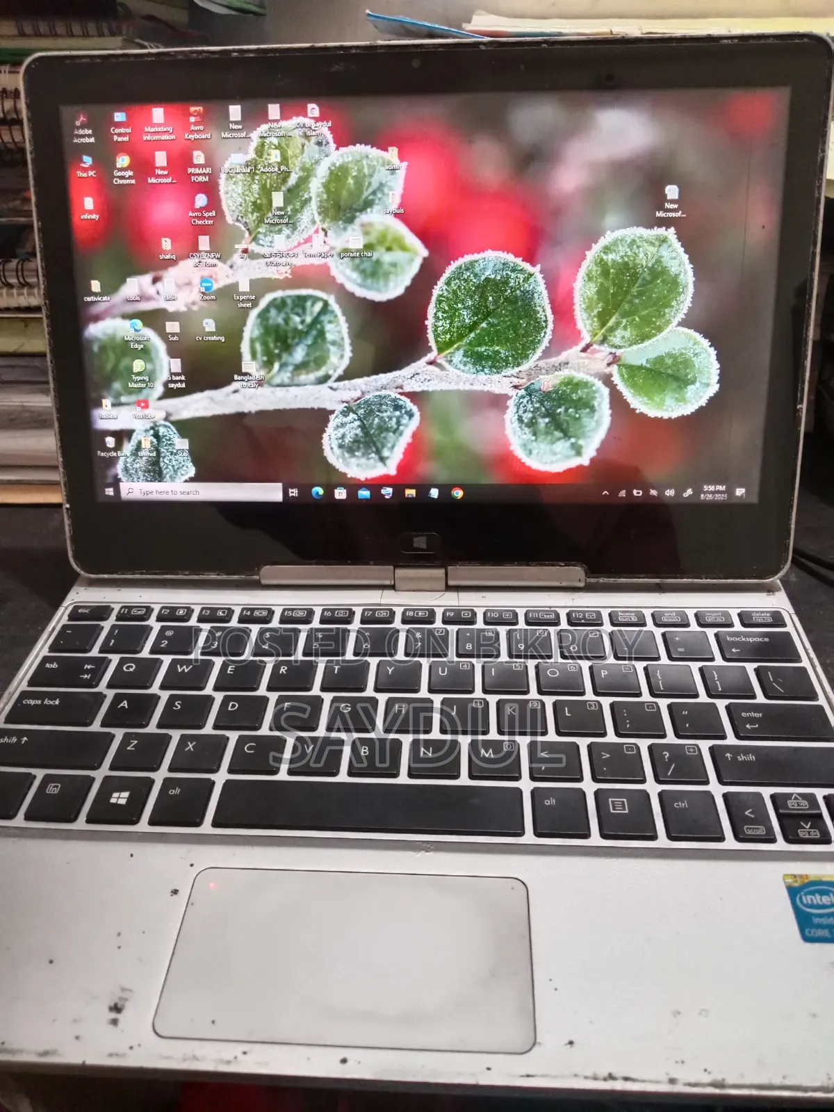 Laptop HP EliteBook Revolve 810 Tablet 4GB Intel Core i7 HDD+SSD 256GB