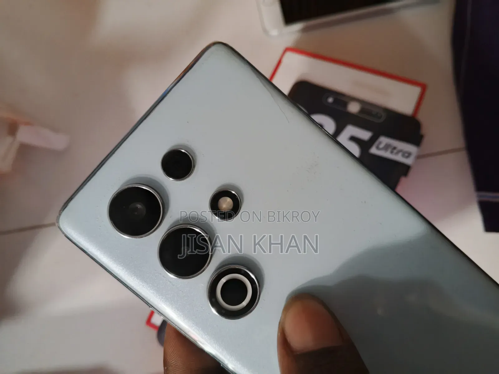 Itel S25 Ultra ১২৮ জিবি সিলভার