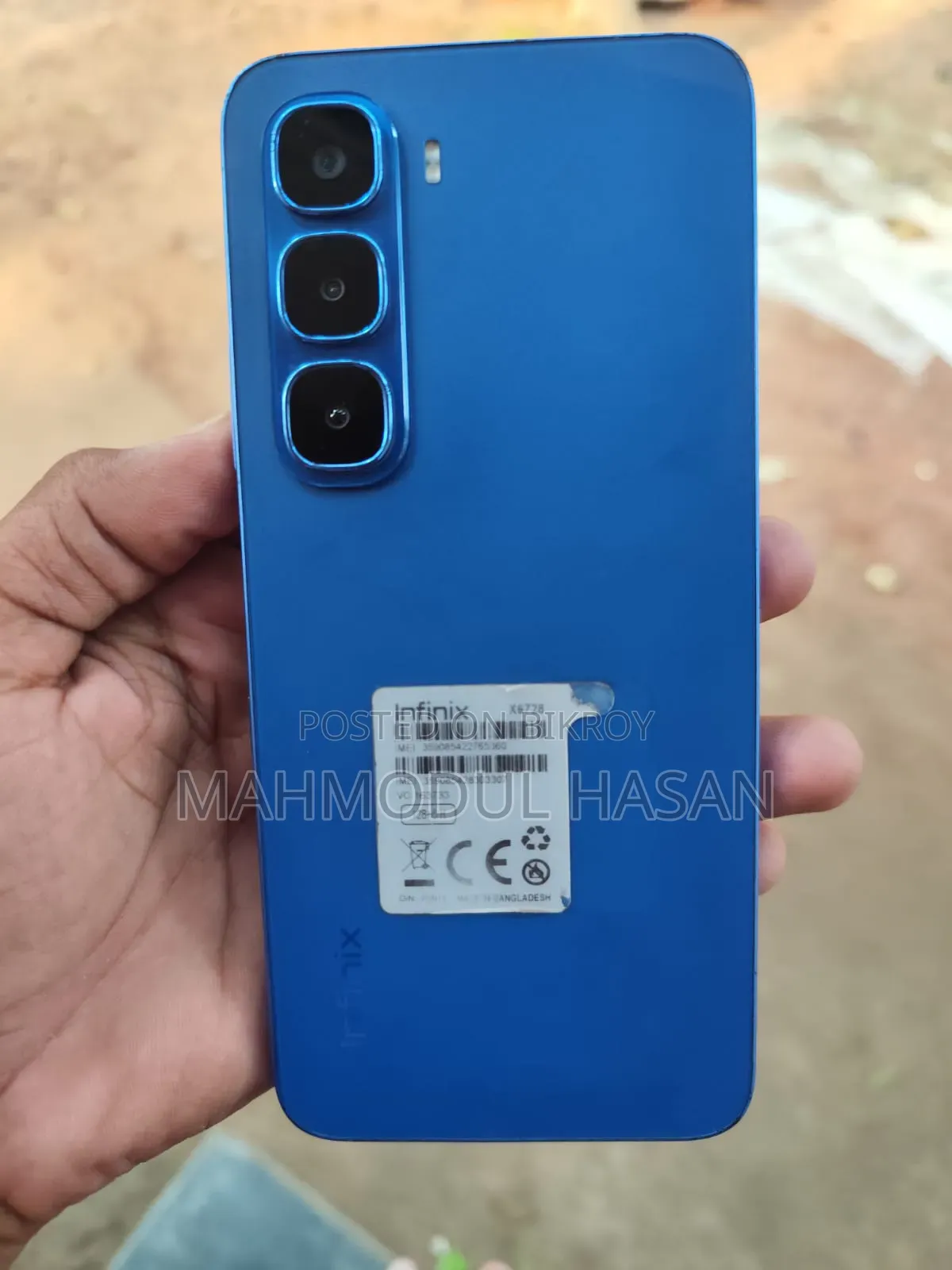 Infinix Hot 60i 128 GB Blue
