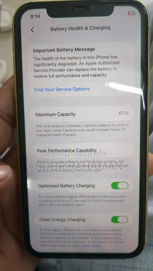 Apple iPhone 11 64 GB Yellow