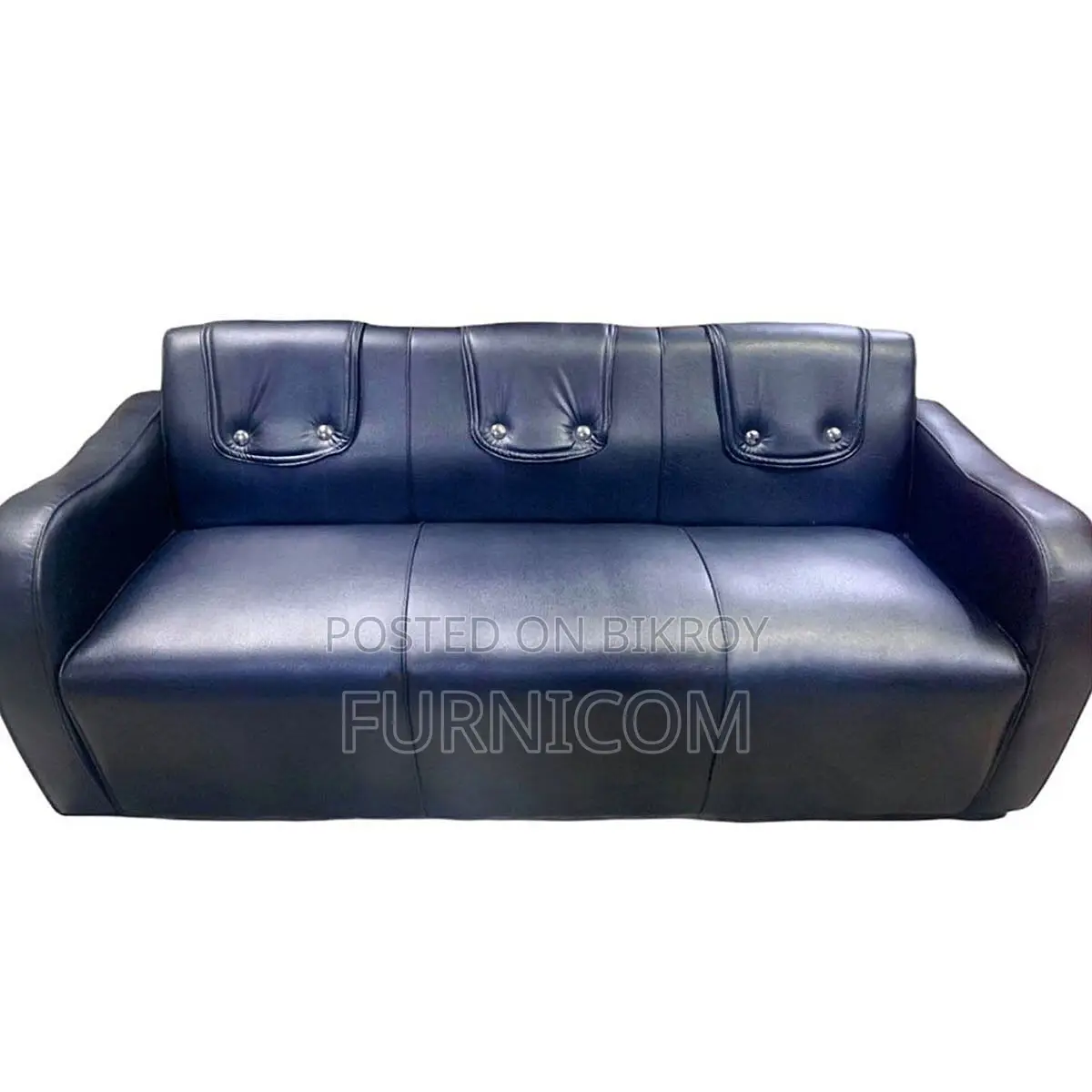 Furnicom Deep Cushioning 3 Seater Sofa for ultimate comfort Living Roo