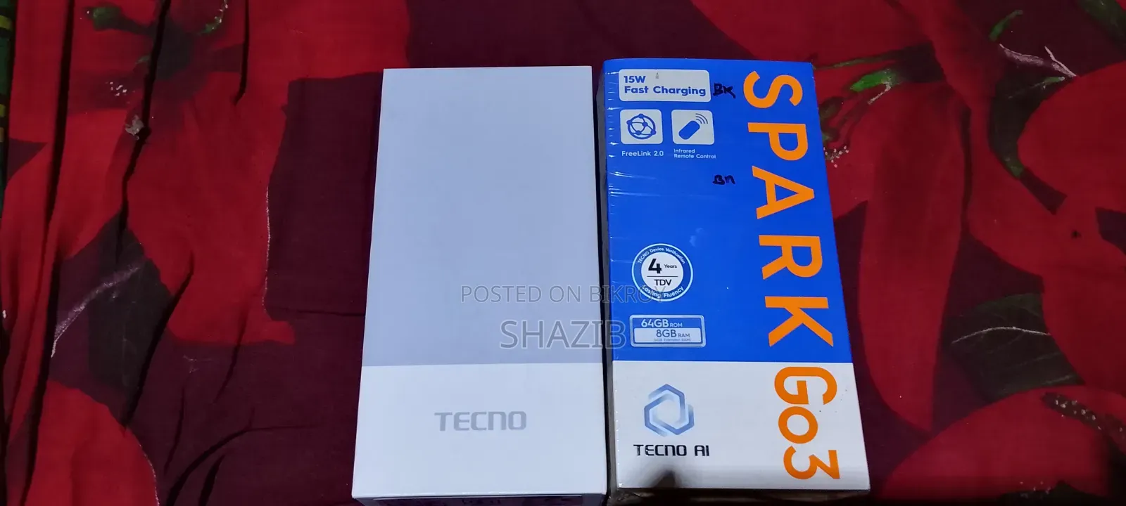 টেকনো স্পার্ক গো ৬৪ জিবি ব্ল্যাক