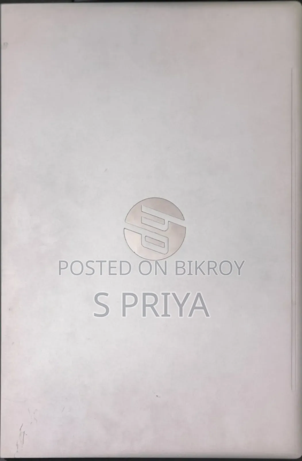 ল্যাপটপ এইচপি ৬৩০ ৮জিবি ইন্টেল কোর আই৫ এইচডিডি+এসএসডি ২৫৬জিবি