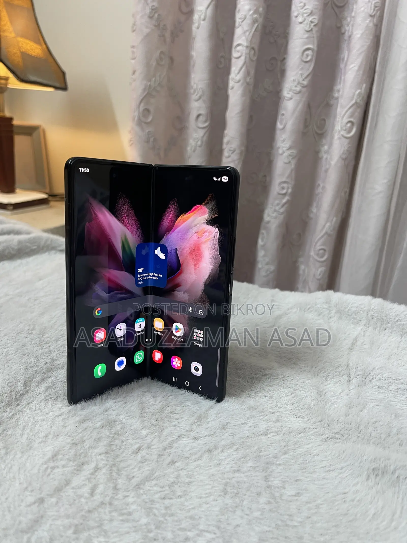 Samsung Galaxy Z Fold 3 256 GB Black
