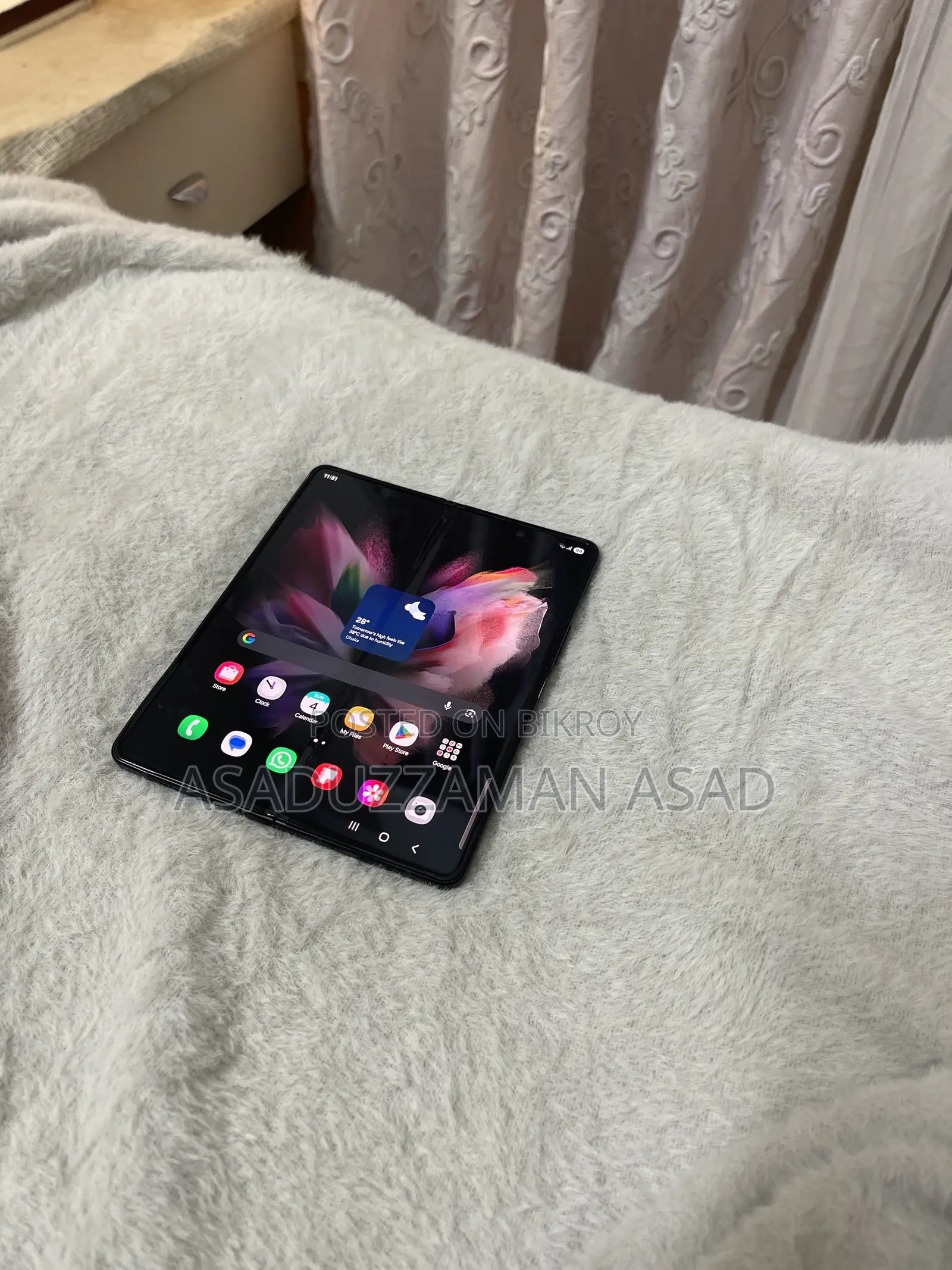 Samsung Galaxy Z Fold 3 256 GB Black