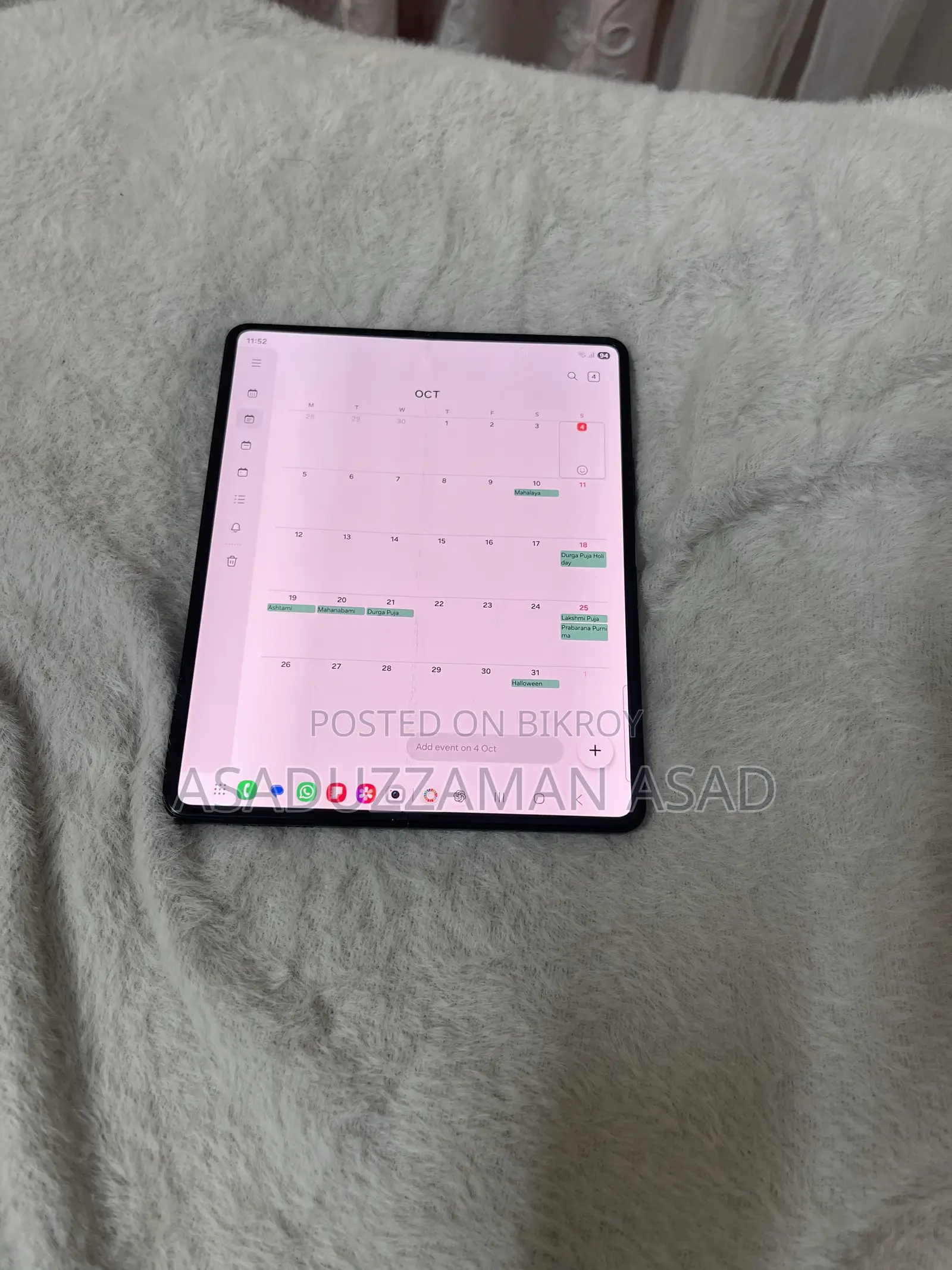 Samsung Galaxy Z Fold 3 256 GB Black