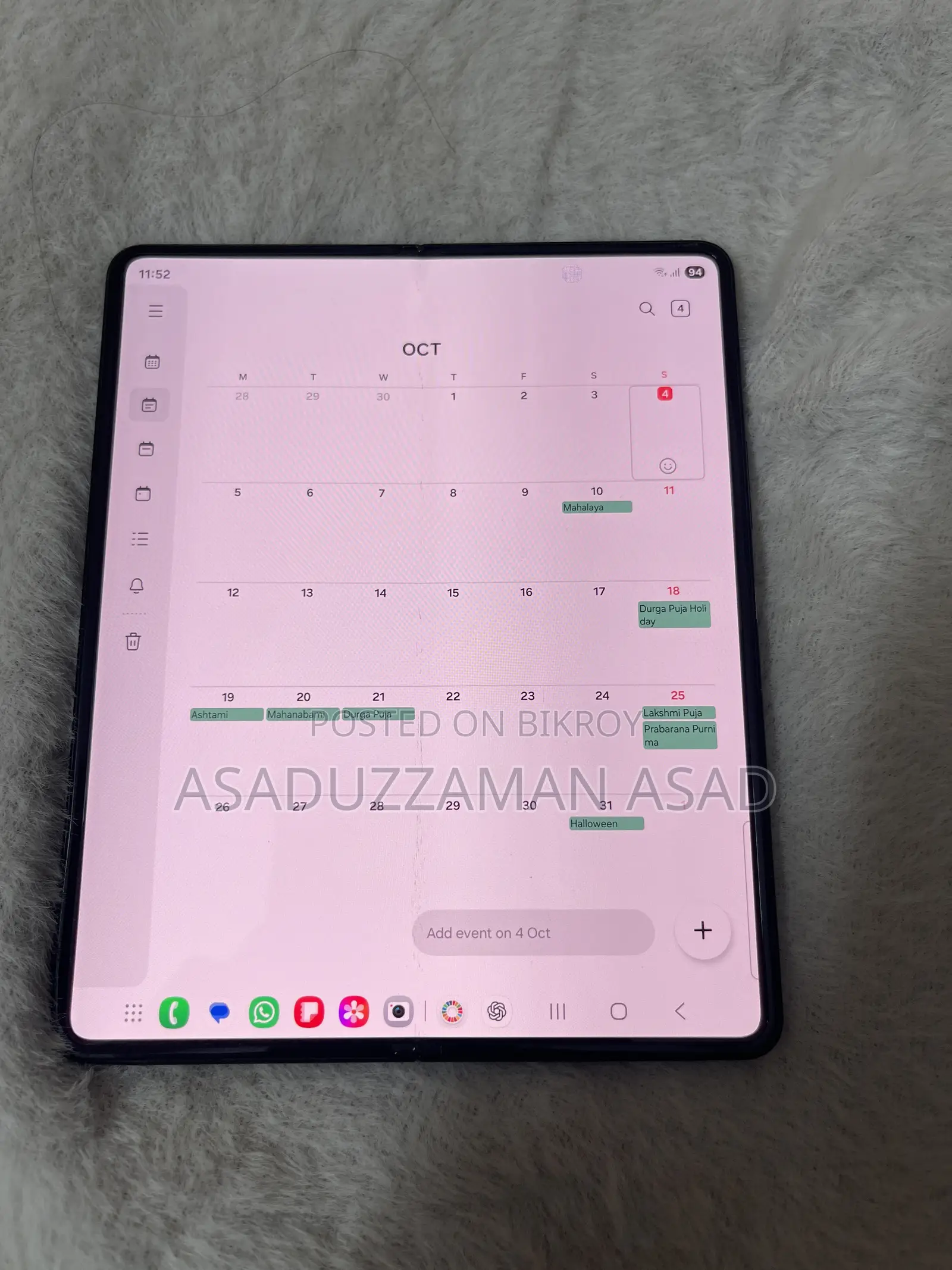 Samsung Galaxy Z Fold 3 256 GB Black