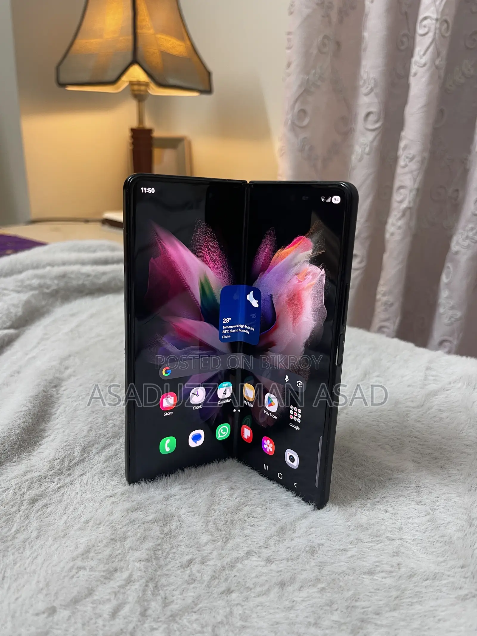 Samsung Galaxy Z Fold 3 256 GB Black