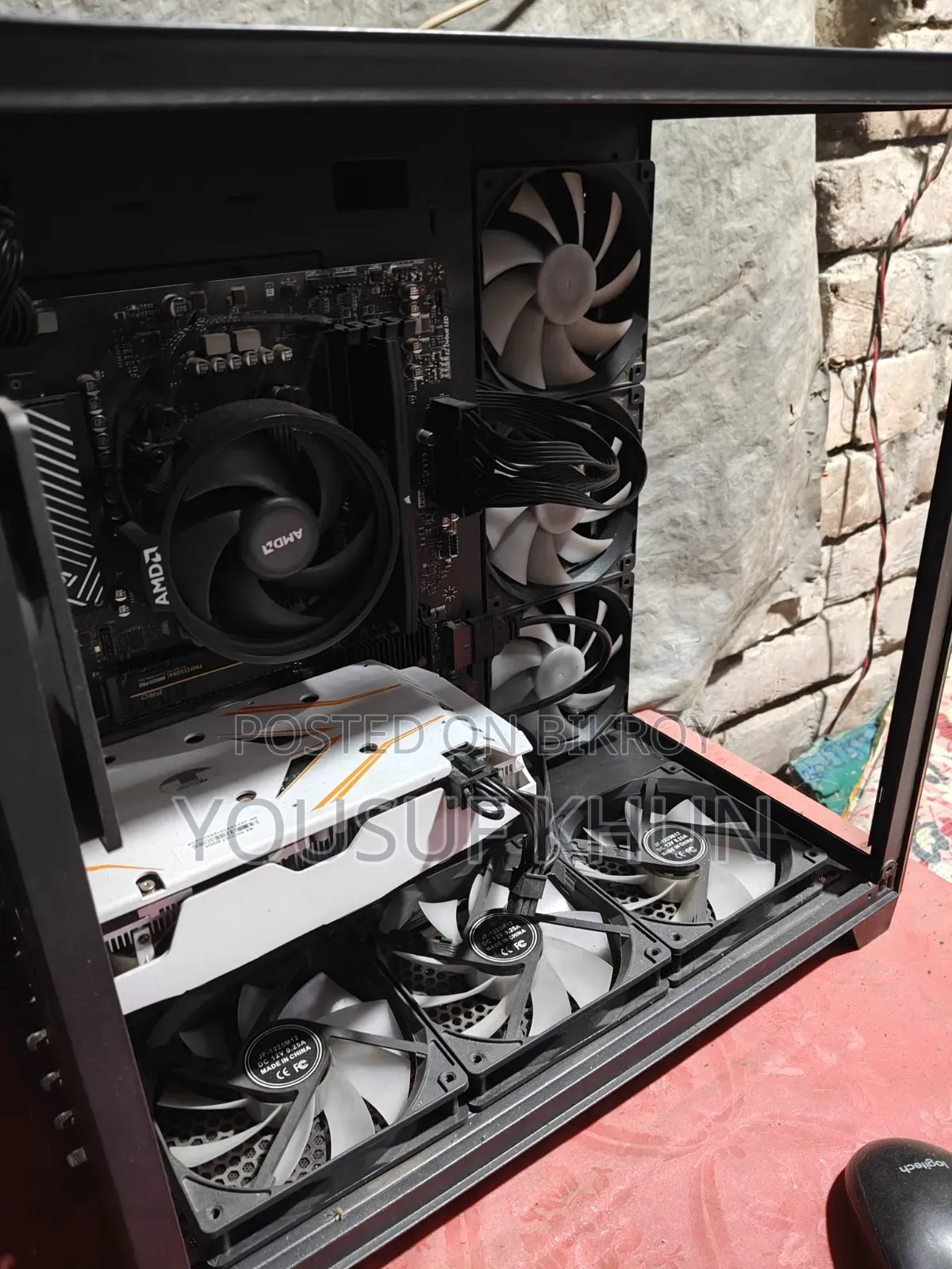Desktop Computer MSI 16GB AMD Ryzen 5 SSD 512GB