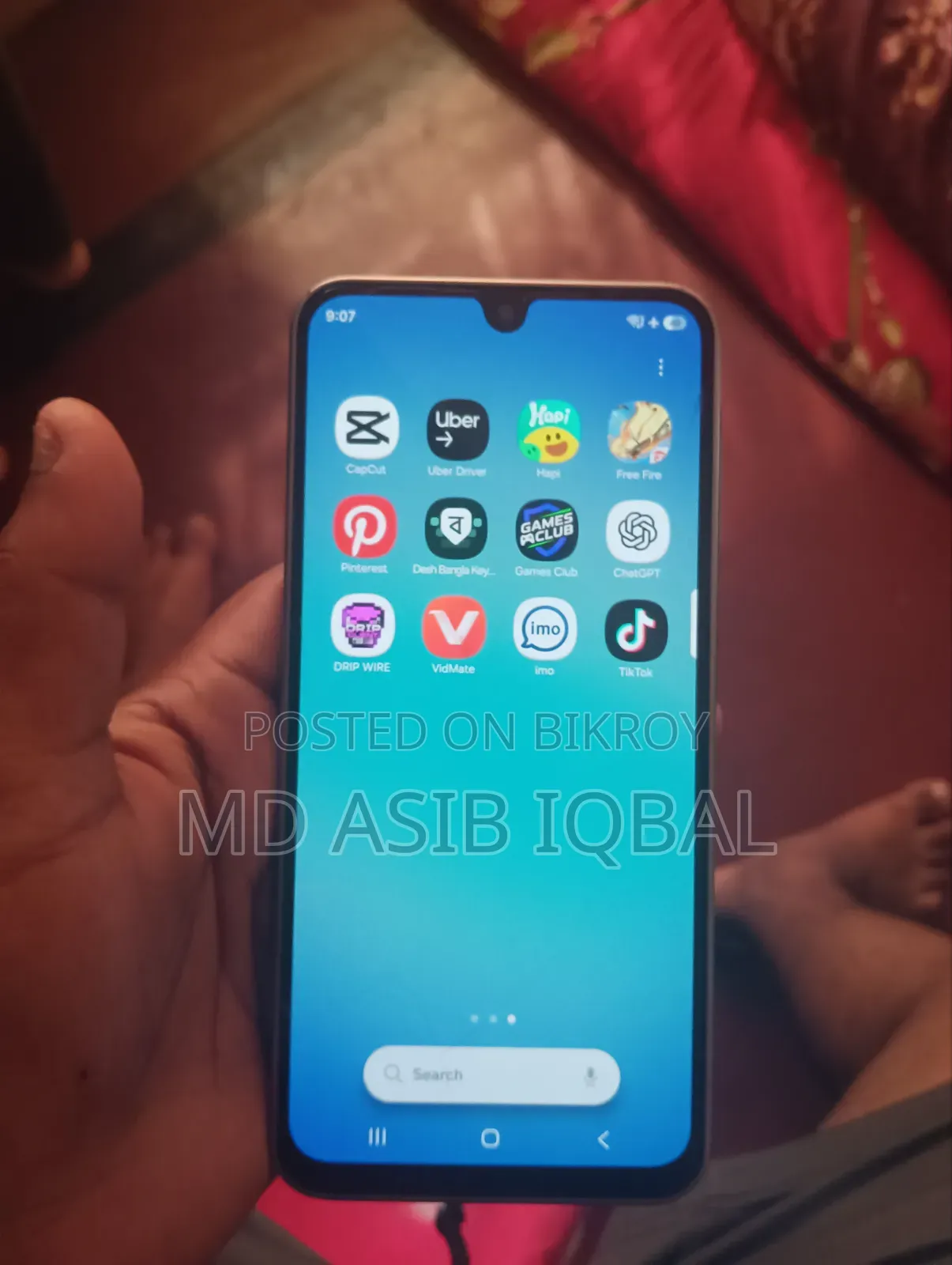 স্যামসাং গ্যালাক্সি এ১৭ ৫জি ১২৮ জিবি সিলভার
