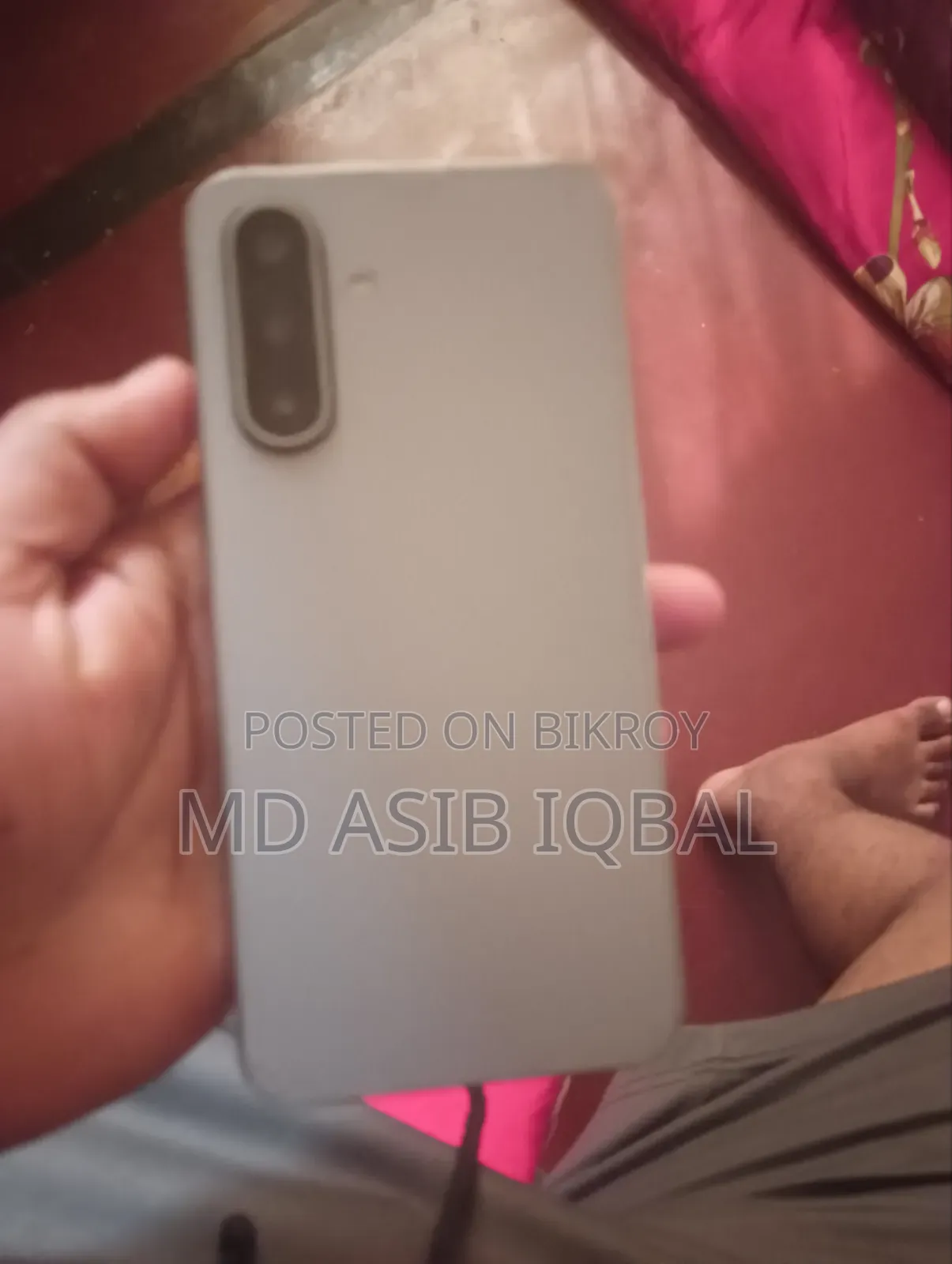 স্যামসাং গ্যালাক্সি এ১৭ ৫জি ১২৮ জিবি সিলভার