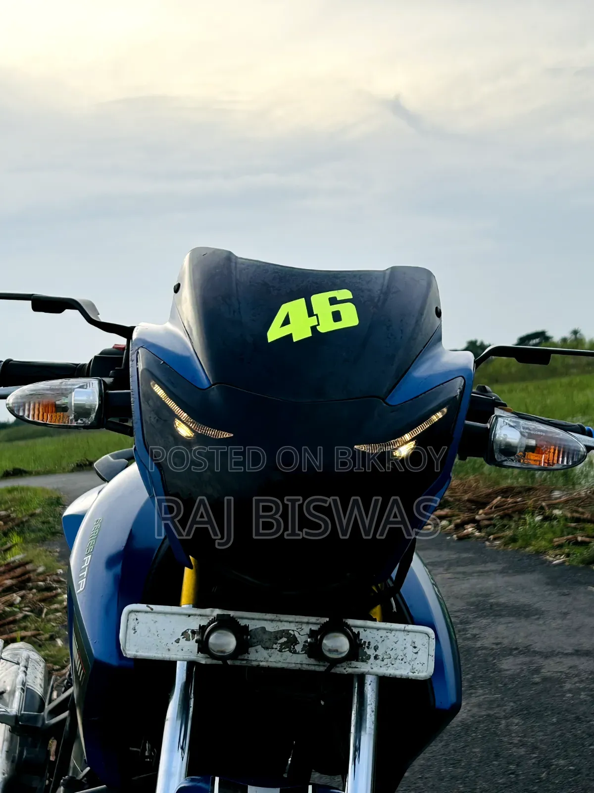 TVS Apache RTR 160 2V 2020 Blue