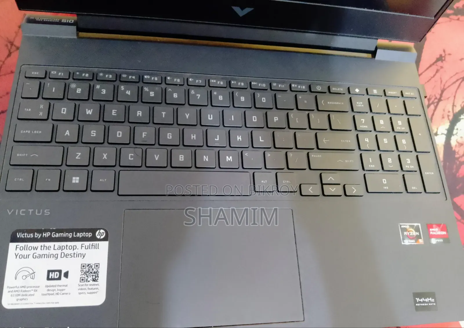 Laptop HP 15 16GB AMD Ryzen 5 HDD+SSD 500GB