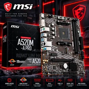 MSI A520m-a Pro AMD AM4 Micro-Atx Motherboard for Sell