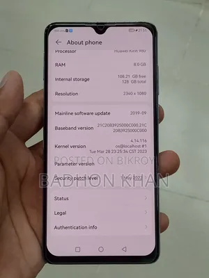 Huawei P30 128 GB Blue