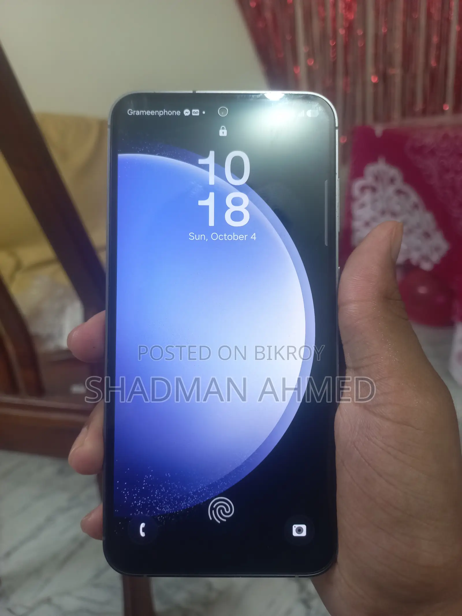 স্যামসাং গ্যালাক্সি এস২৩ এফই ২৫৬ জিবি কালো