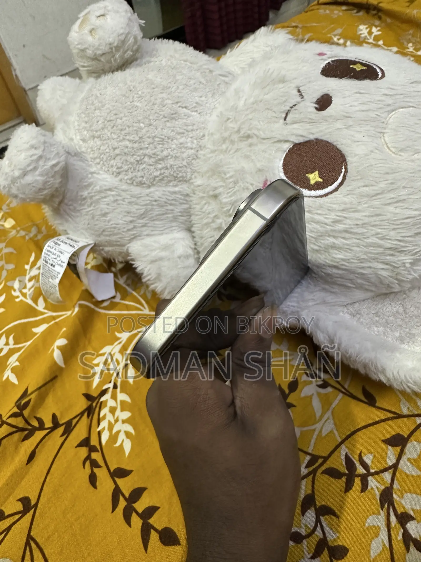 অ্যাপল আইফোন ১৬ প্রো ম্যাক্স ২৫৬ জিবি সিলভার