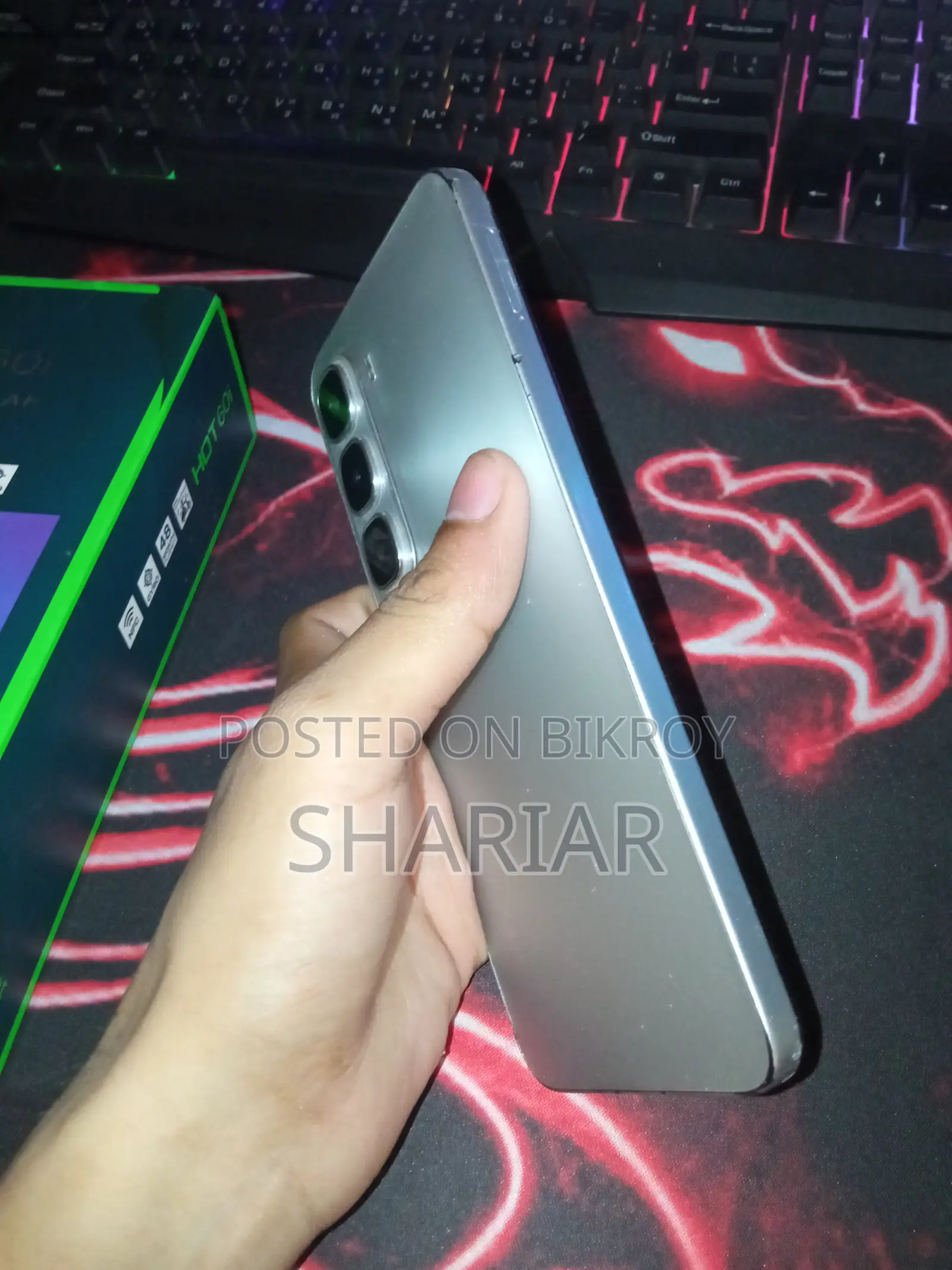 Infinix Hot 60i 128 GB Gray