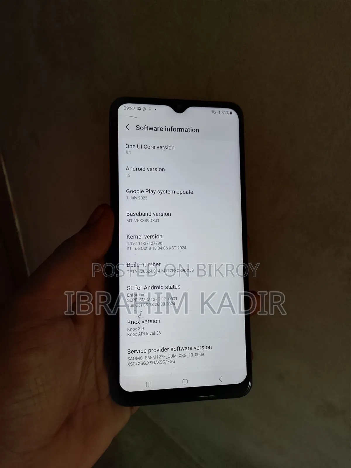 Samsung Galaxy M12 64 GB Blue