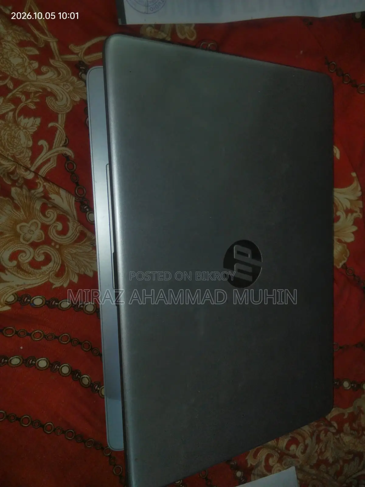 ল্যাপটপ HP ১৫এস ৮জিবি ইন্টেল কোর আই৩ এসএসডি ৫১২জিবি