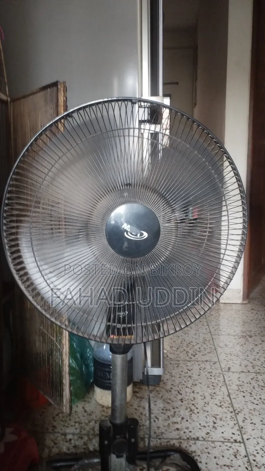 ফ্যান বিক্রি হবে
ভালো অবস্থায় থাকা একটি ফ্যান বিক্রি করা হবে