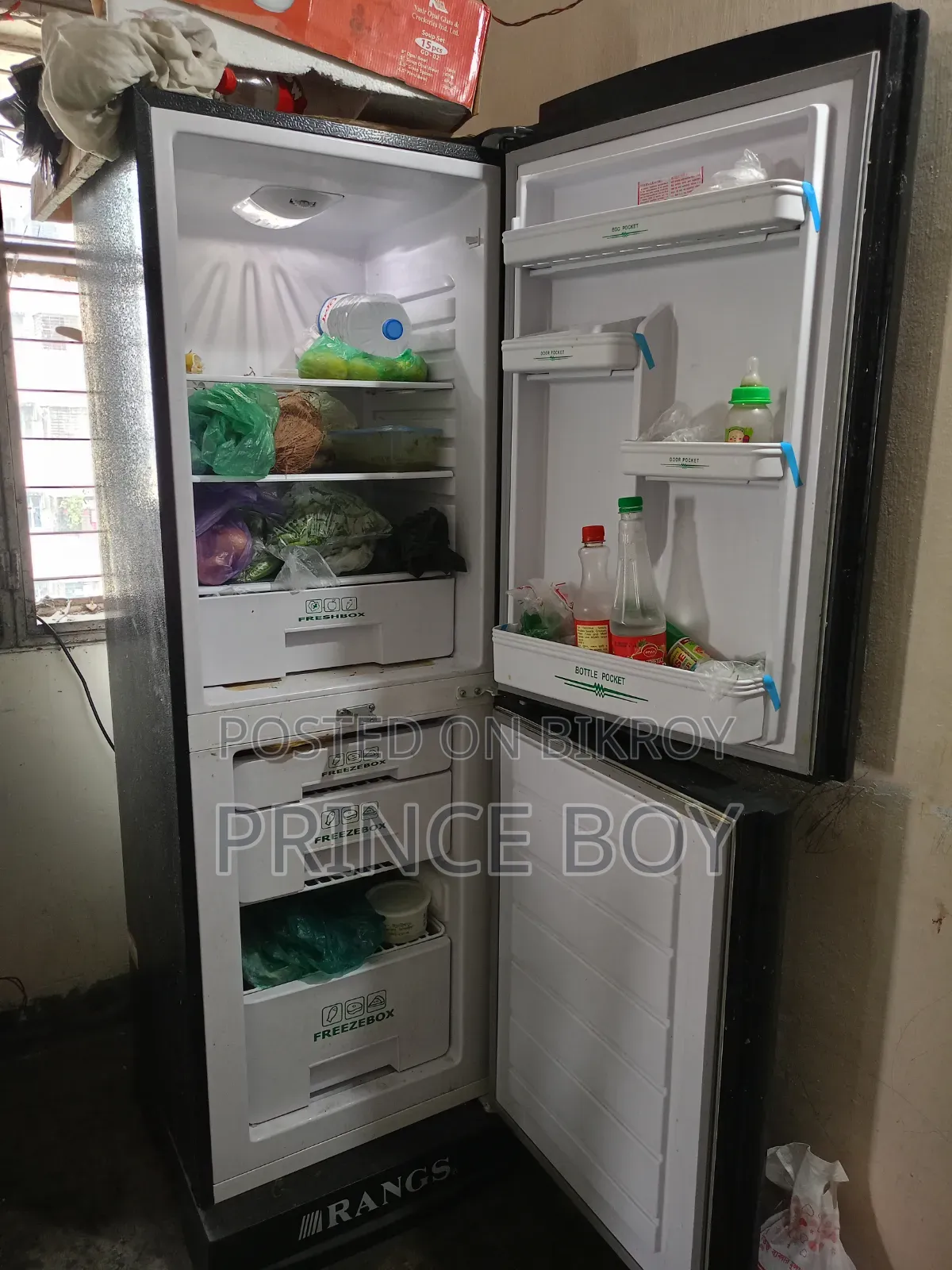 Rangs 236 Litter Freez বিক্রি করা হবে। নতুন কিনা ১.৫ বছর ব্যবহার