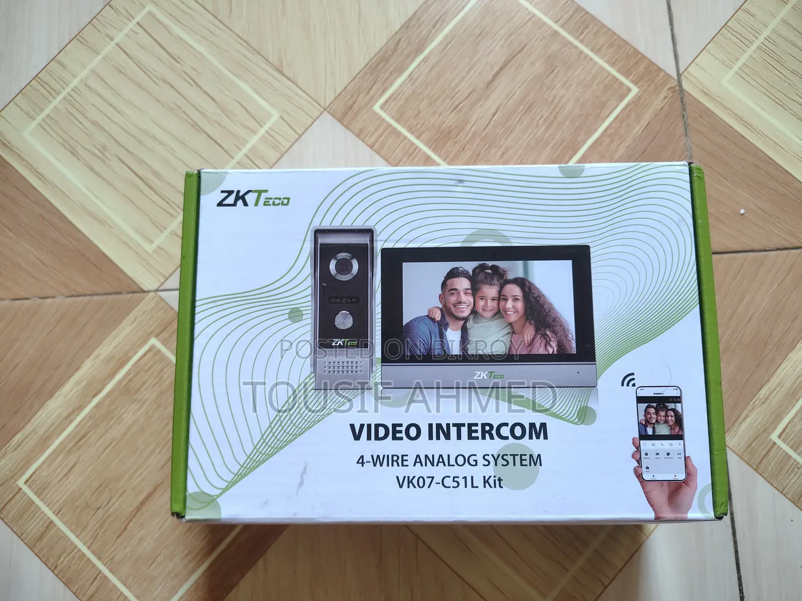 ZkTeco VK07-C51L Kit (Video Intercom)